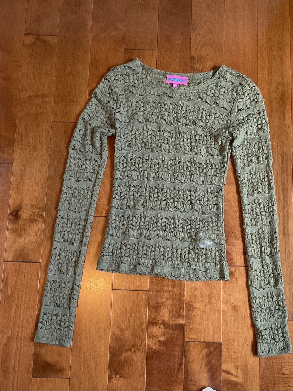 Edikted lace long sleeve top